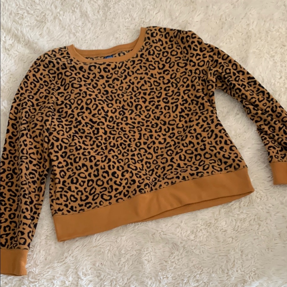 Leopard Print Sweater